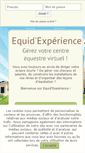 Mobile Screenshot of equidexperience.com