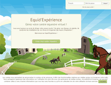 Tablet Screenshot of equidexperience.com